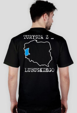 Turysta z lubuskiego - czarna