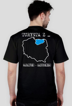 Turysta z warmińsko - mazurskiego - czarna