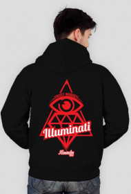 Męska Bluza z Kapturem - Illuminati Trust Nobody - Sklep odzieżowy Illumination Wear