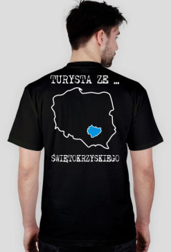 Turysta ze świętokrzyskiego - czarna