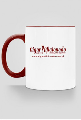 Kubek CigarAficionado #red2