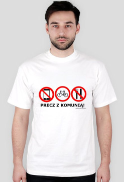 Precz z komunią! - koszulka