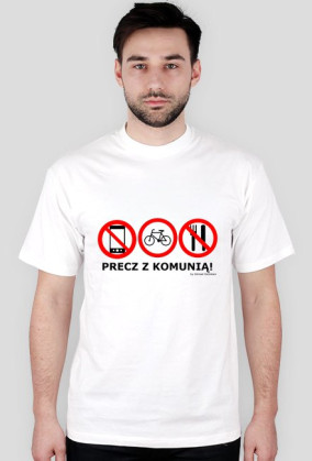 Precz z komunią! - koszulka