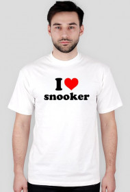 I Love Snooker White