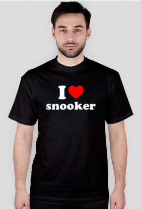 I Love Snooker Black