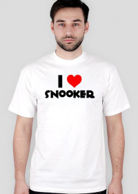 I Love Snooker #2 White