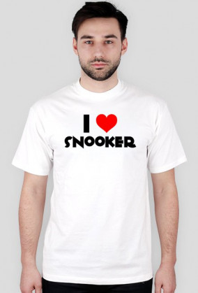 I Love Snooker #2 White