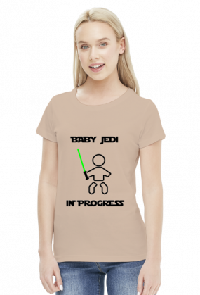 Baby Jedi - koszulka damska