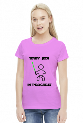 Baby Jedi - koszulka damska