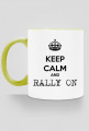 Kubek Keep calm and rally on