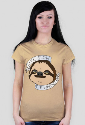 Live Slow Die Whenever #1 Koszulka damska