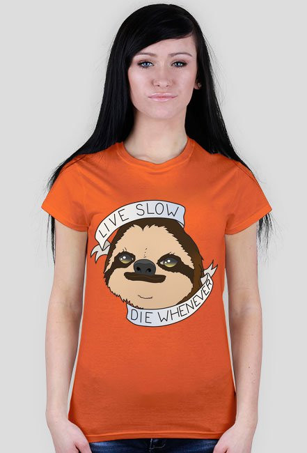 Live Slow Die Whenever #1 Koszulka damska