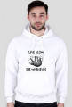 Live Slow Die Whenever #2 Bluza z kaputrem męska