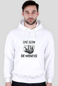 Live Slow Die Whenever #2 Bluza z kaputrem męska