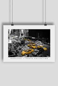 PHOTO C - YELLOW TAXI plakat