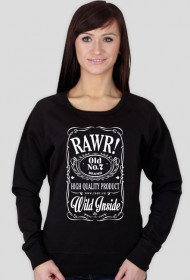 Bluza RAWR whiskey - czarna