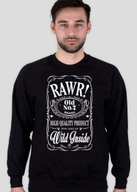 Bluza RAWR whiskey - czarna