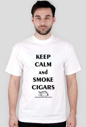 Koszulka KEEP CALM CigarAficionado