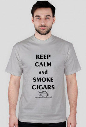 Koszulka KEEP CALM CigarAficionado