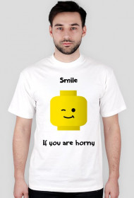 Smile if you are horny