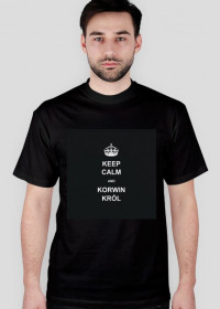Koszulka ,,Keep Calm..." (czarna)
