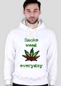 Bluza "Smoke weed everydaym, nature is not a crime"