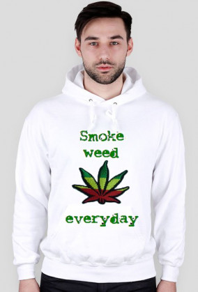 Bluza "Smoke weed everydaym, nature is not a crime"