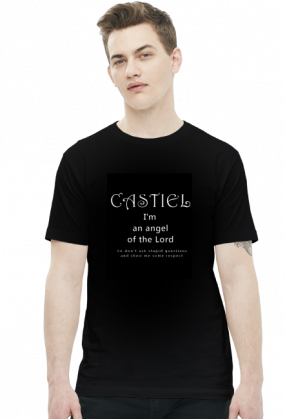 Supernatural "Castiel I'm an angel of the Lord" FRONT