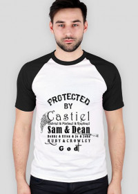 Supernatural: "Protected by Castiel, Sam, Dean..."
