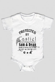 Supernatural: "Protected by Castiel, Sam, Dean..."