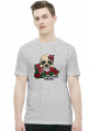 Koszulka męska - Czacha i róże. Pada