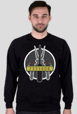 BOMB bluza czarna/biała
