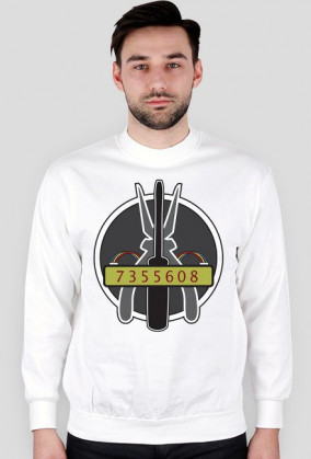 BOMB bluza czarna/biała