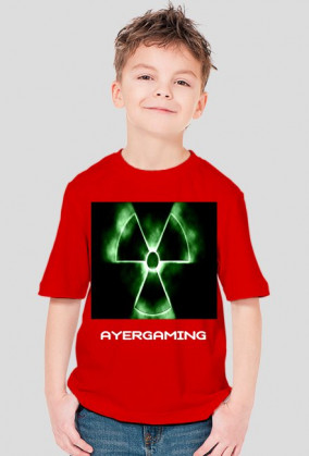 Koszulka AyerGaming z logiem AyeRGaming - Chłopieca