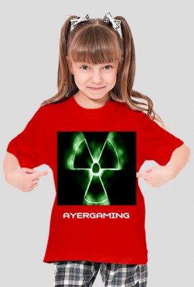 Koszulka AyerGaming z logiem AyeRGaming - Dziewczęca