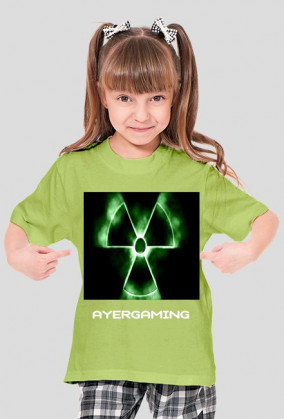 Koszulka AyerGaming z logiem AyeRGaming - Dziewczęca