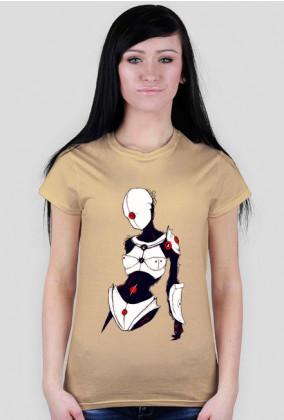 Koszulka damska robot technology sci-fi