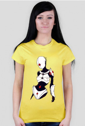 Koszulka damska robot technology sci-fi