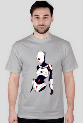 Koszulka męska robot technology sci-fi