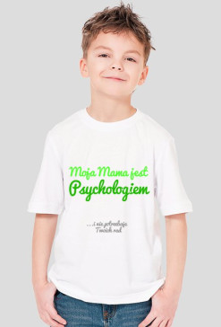 Moja mama jest psychologiem - zielona