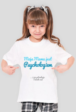Moja mama jest psychologiem - niebieski
