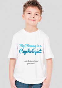 My mommy is a psychologist - niebieska