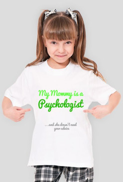 My mommy is a psychologist - zielona
