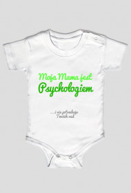 Moja mama jest psychologiem - zielone body