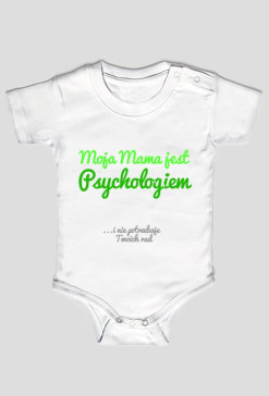 Moja mama jest psychologiem - zielone body
