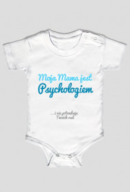 Moja mama jest psychologiem - niebieskie body