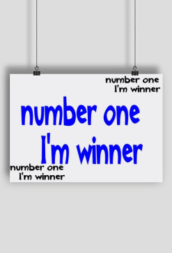 winner posters