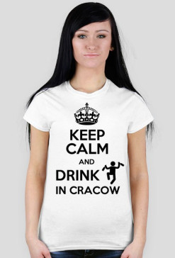 Keep Calm Kraków White