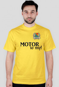 T-shirt | Motor to my! [żółta]