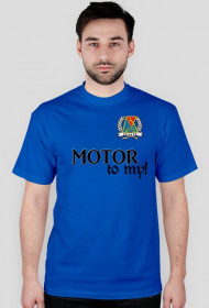 T-shirt | Motor to my! [niebieska]